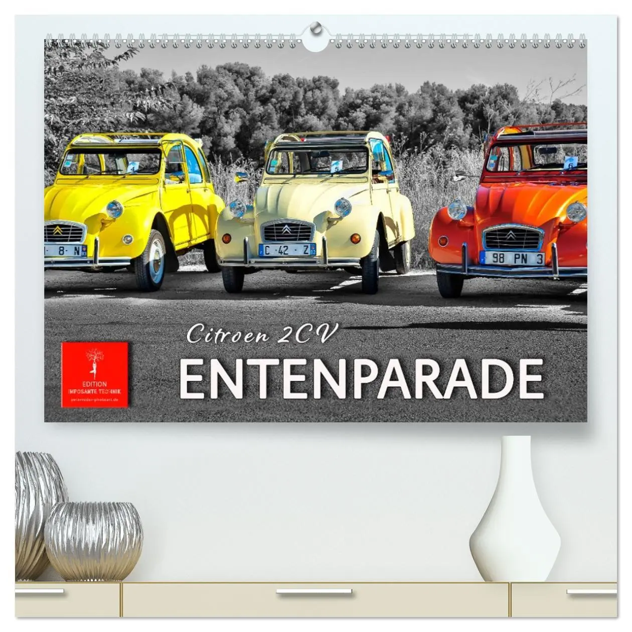 Cover: 9783457551523 | Citroën 2CV - Entenparade (hochwertiger Premium Wandkalender 2026...