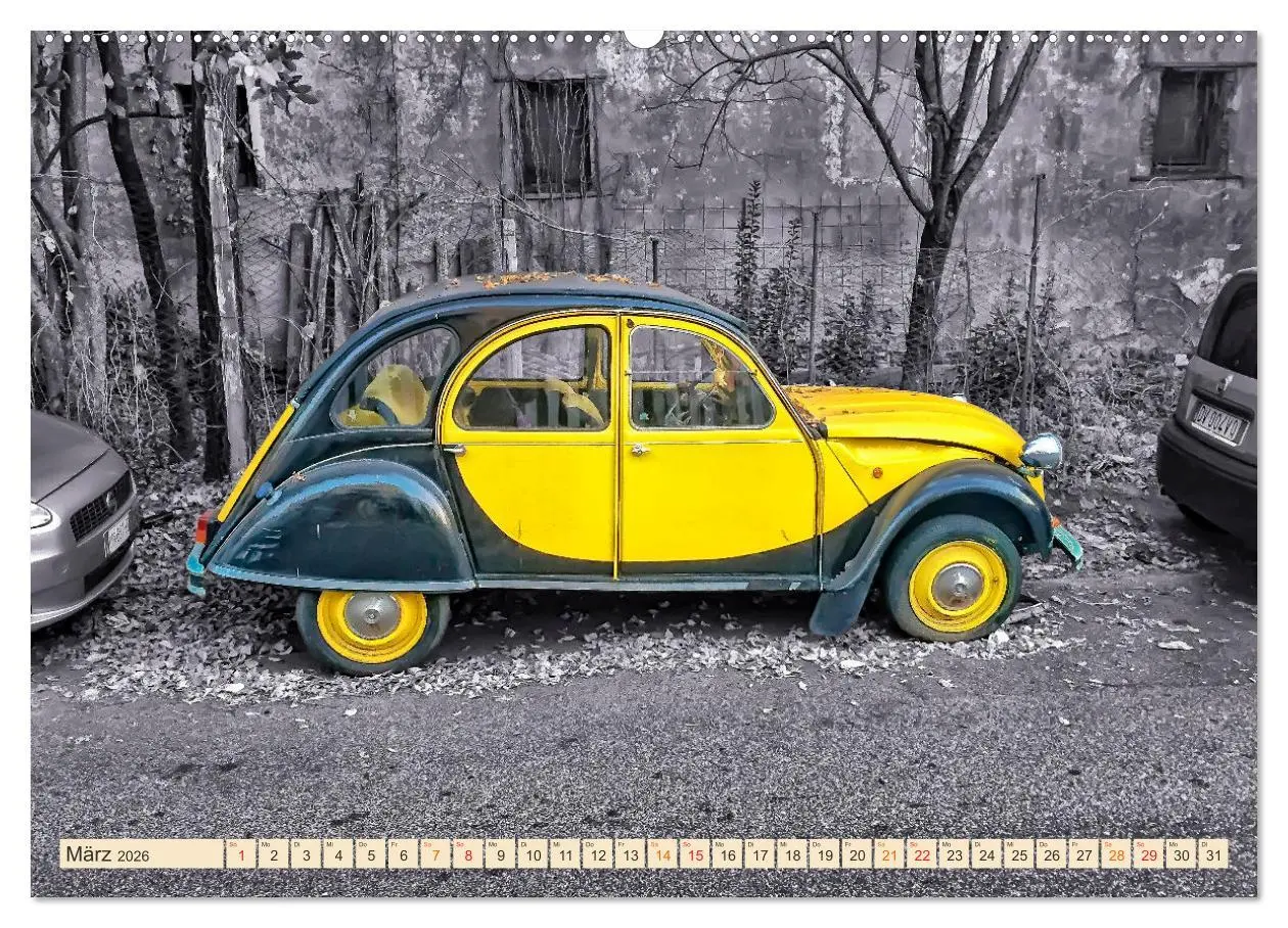 Bild: 9783457551523 | Citroën 2CV - Entenparade (hochwertiger Premium Wandkalender 2026...