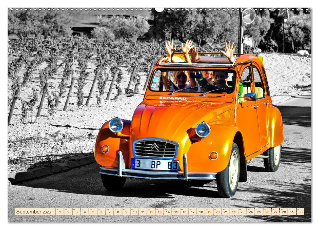 Bild: 9783457551523 | Citroën 2CV - Entenparade (hochwertiger Premium Wandkalender 2026...