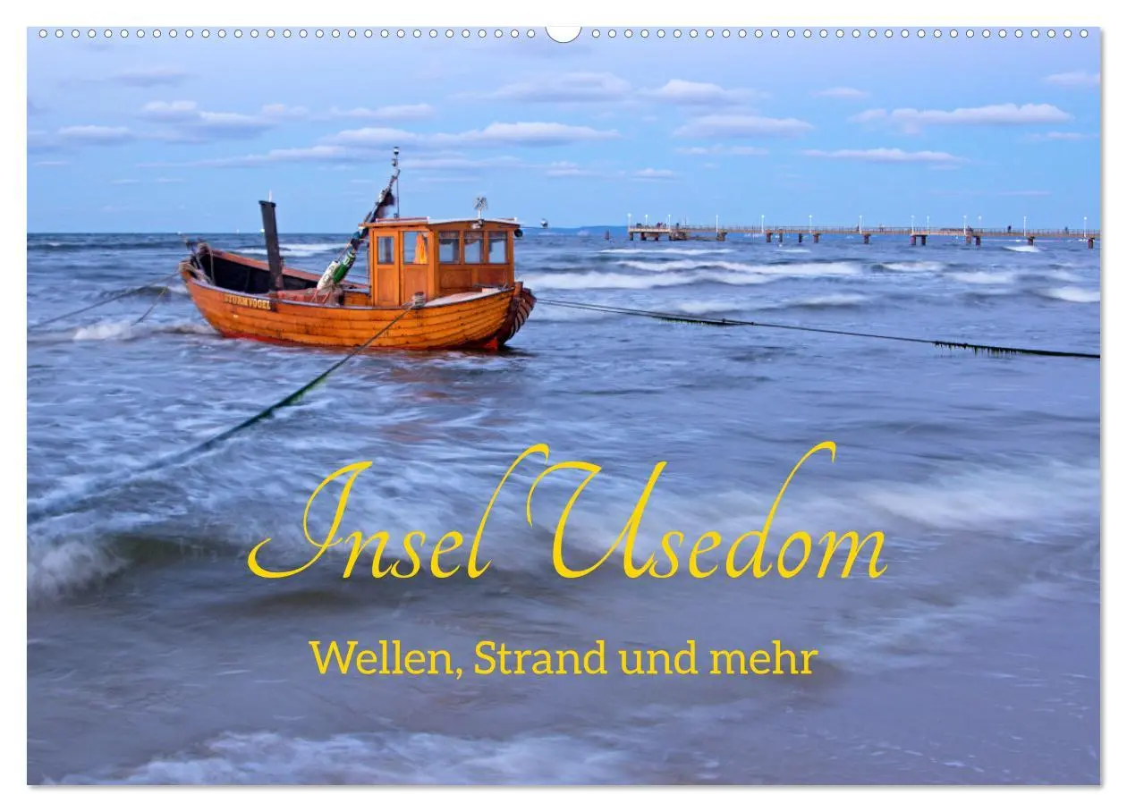 Cover: 9783457621523 | Insel Usedom - Wellen, Strand und mehr (Wandkalender 2026 DIN A2...