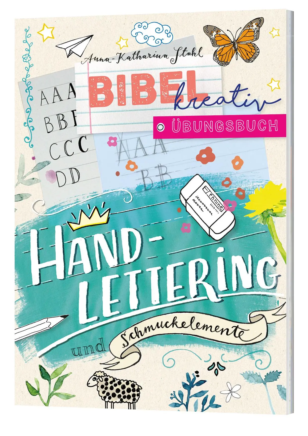 Cover: 9783460281523 | Handlettering u. Schmuckelemente | mit Übungsseiten | Stahl | Buch