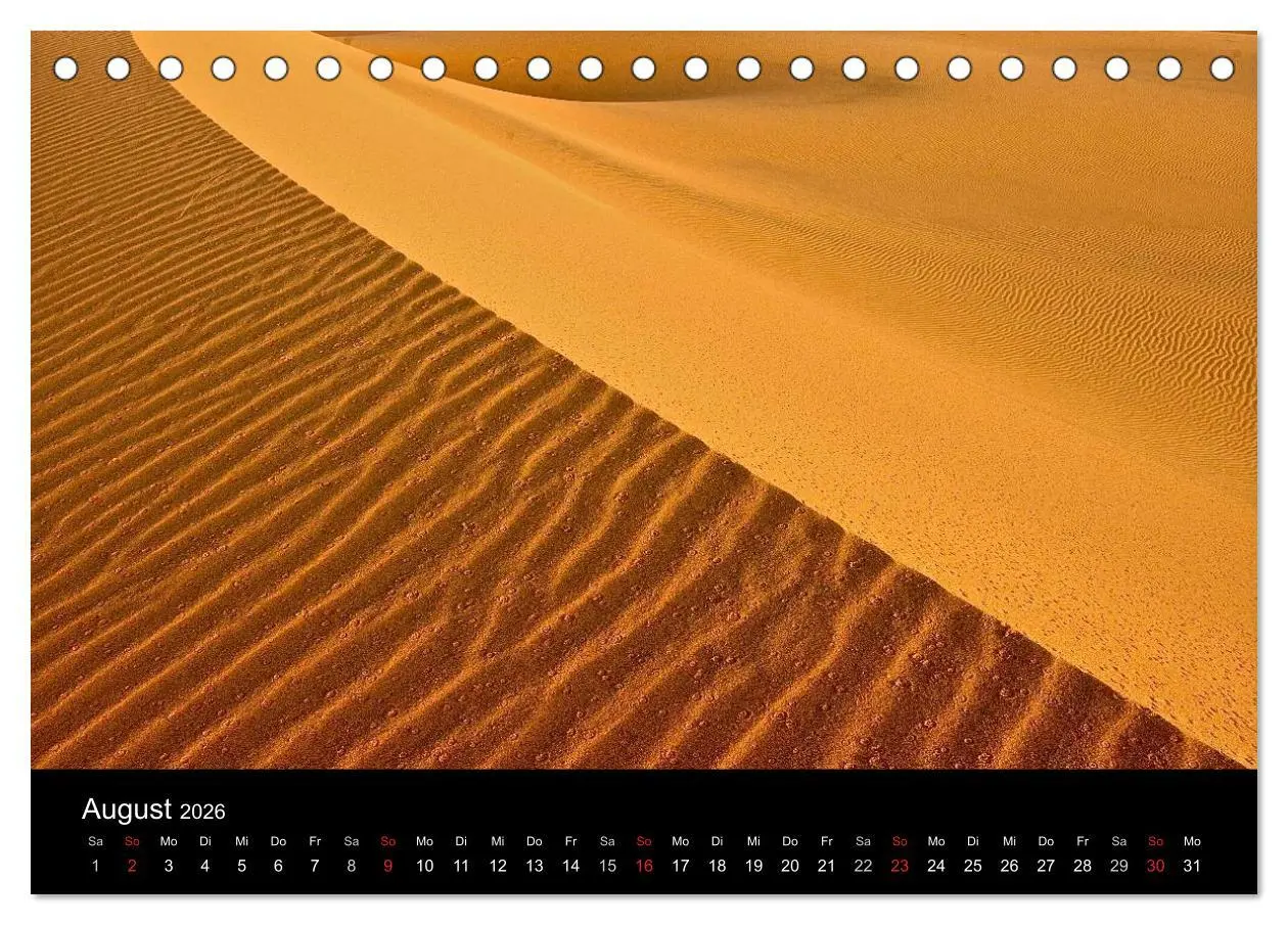 Bild: 9783516191523 | Sahara - Südalgerien (Tischkalender 2026 DIN A5 quer), CALVENDO...