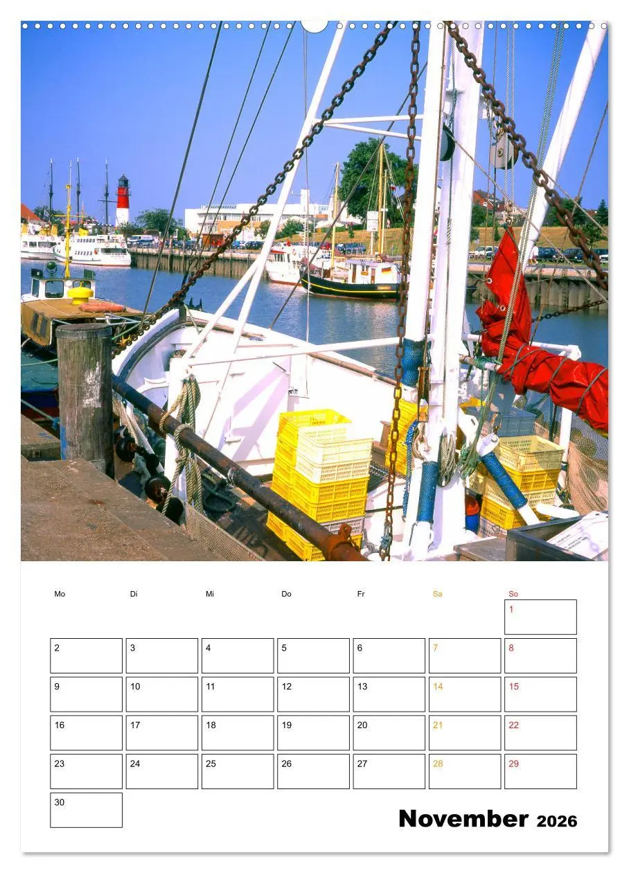 Bild: 9783516401523 | Vielseitiges Büsum (hochwertiger Premium Wandkalender 2026 DIN A2...