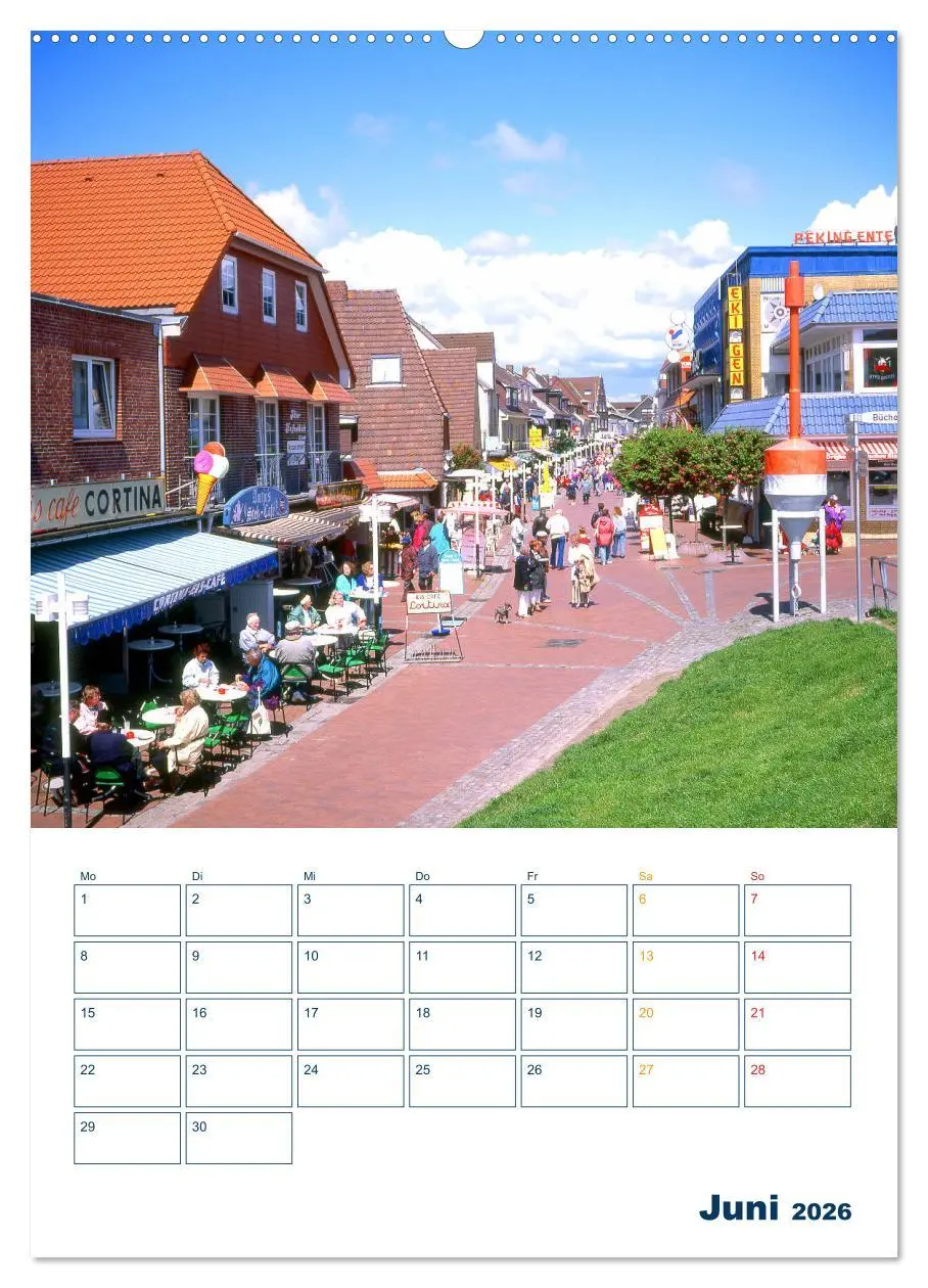Bild: 9783516401523 | Vielseitiges Büsum (hochwertiger Premium Wandkalender 2026 DIN A2...