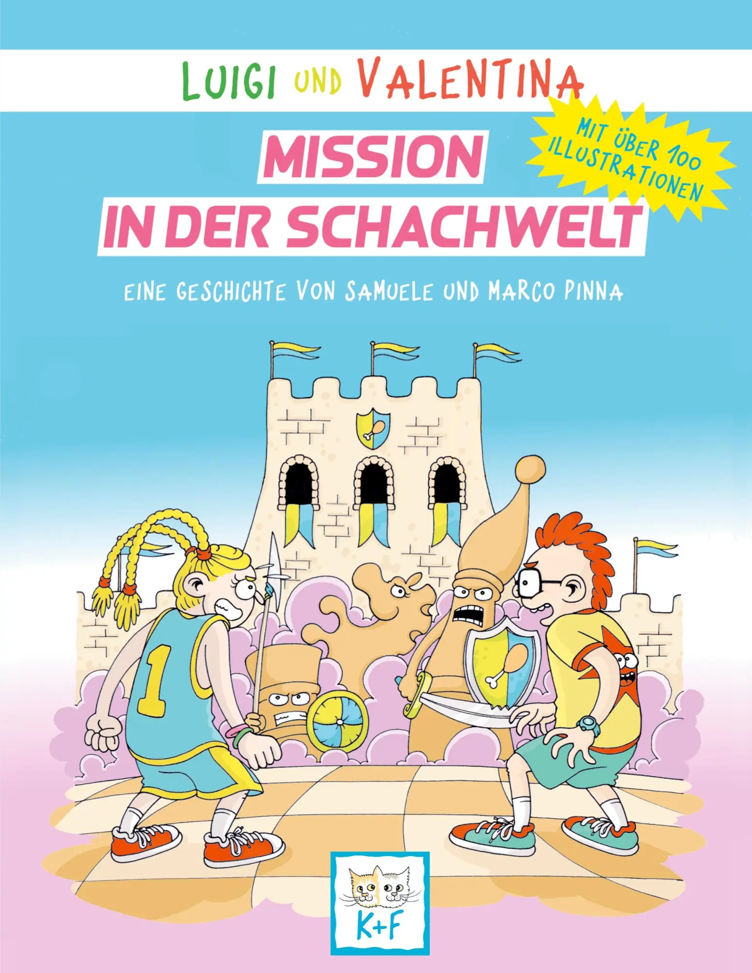 Cover: 9783753491523 | Luigi und Valentina, Mission in der Schachwelt | Samuele Pinna (u. a.)