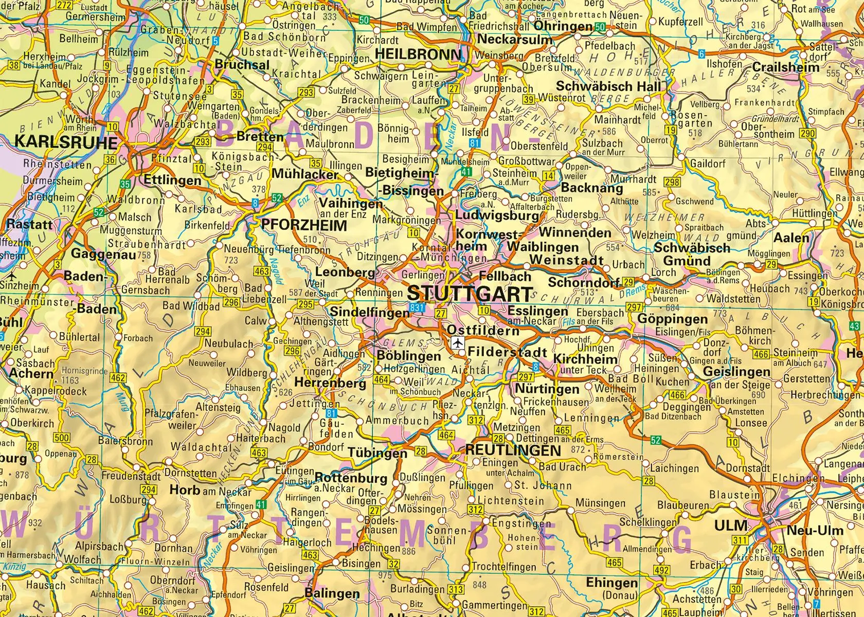 Bild: 9783864821523 | Deutschland Übersichtskarte | Geodäsie | (Land-)Karte | Deutsch | 2025