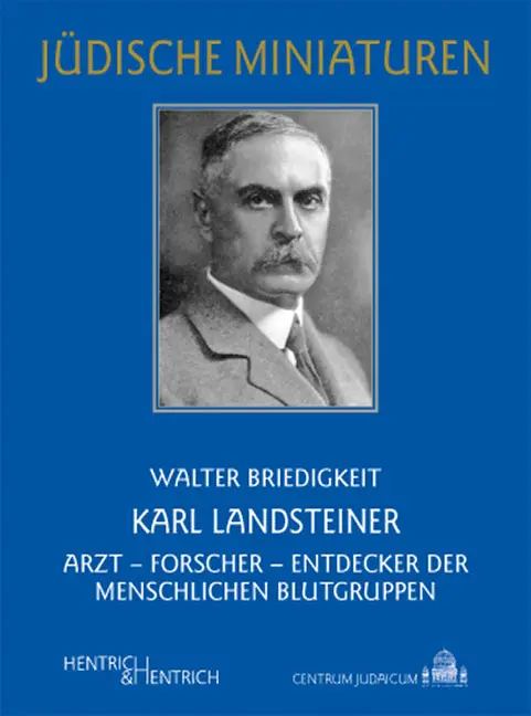 Cover: 9783942271523 | Karl Landsteiner | Walter Briedigkeit | Taschenbuch | 64 S. | Deutsch