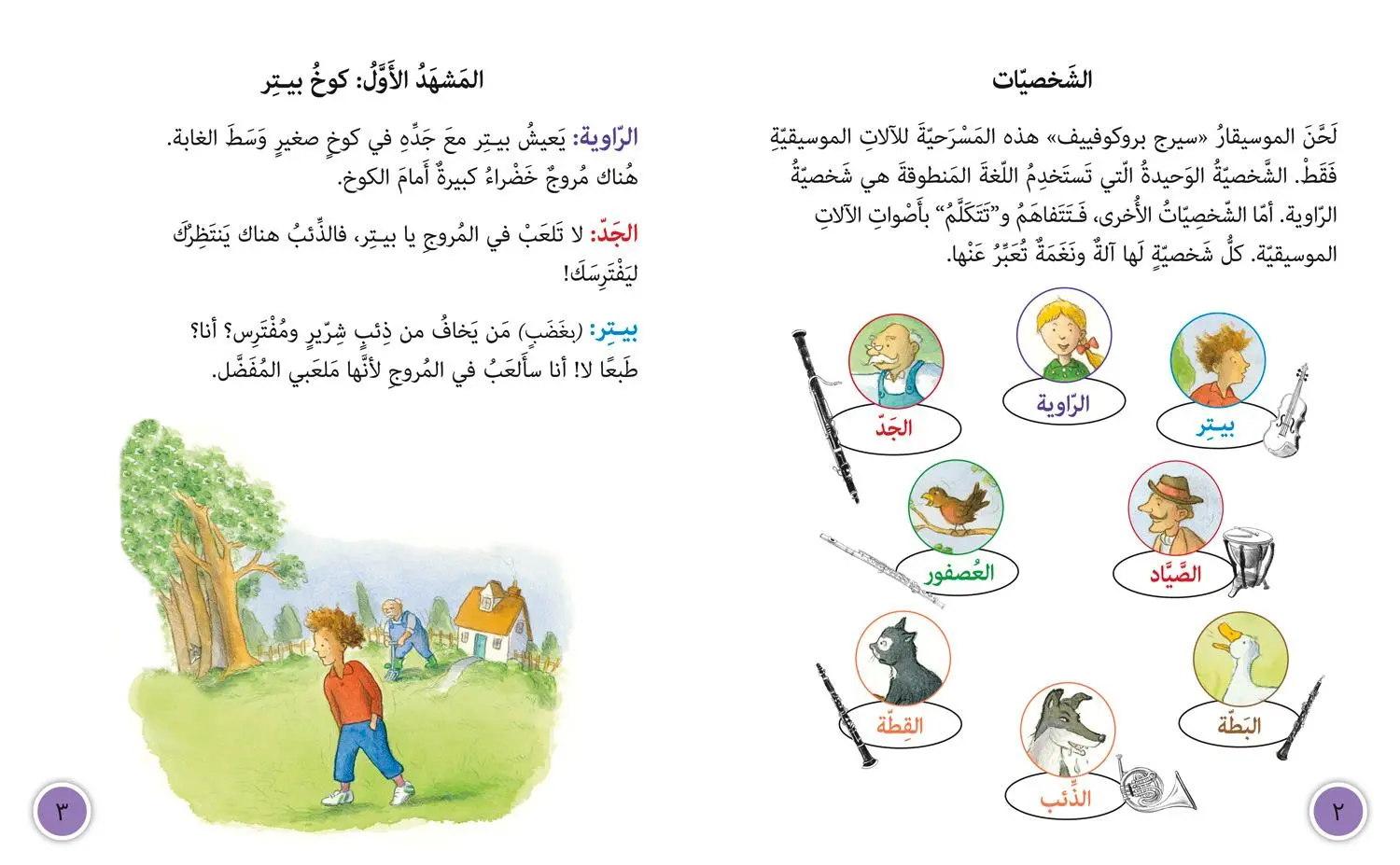Bild: 9780008131623 | Peter and the Wolf | Level 12 | Diane Redmond | Taschenbuch | Arabisch