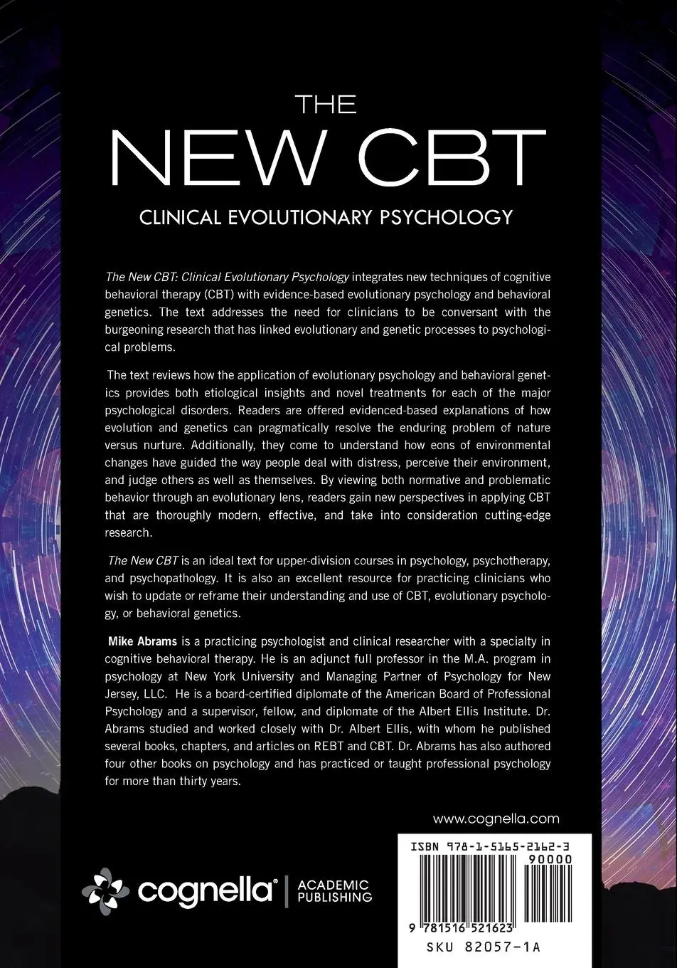 Rückseite: 9781516521623 | The New CBT | Clinical Evolutionary Psychology | Mike Abrams | Buch