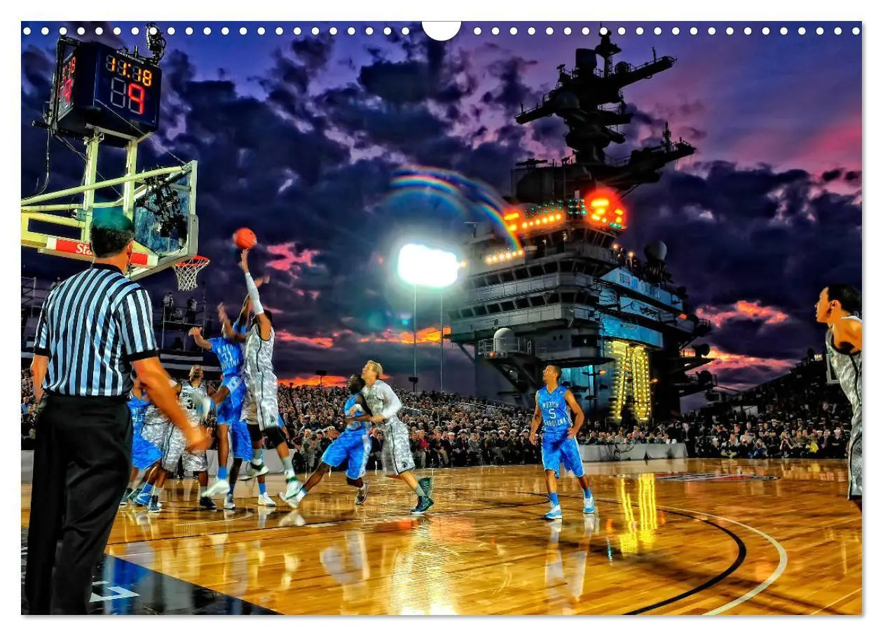 Bild: 9783435381623 | Basketball - so cool (Wandkalender 2025 DIN A3 quer), CALVENDO...