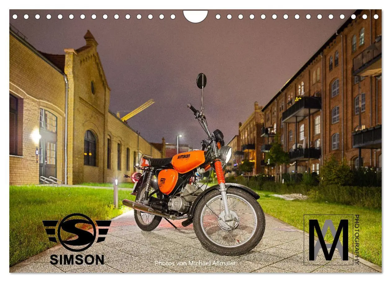 Cover: 9783457611623 | Simson S51c (Wandkalender 2026 DIN A4 quer), CALVENDO Monatskalender