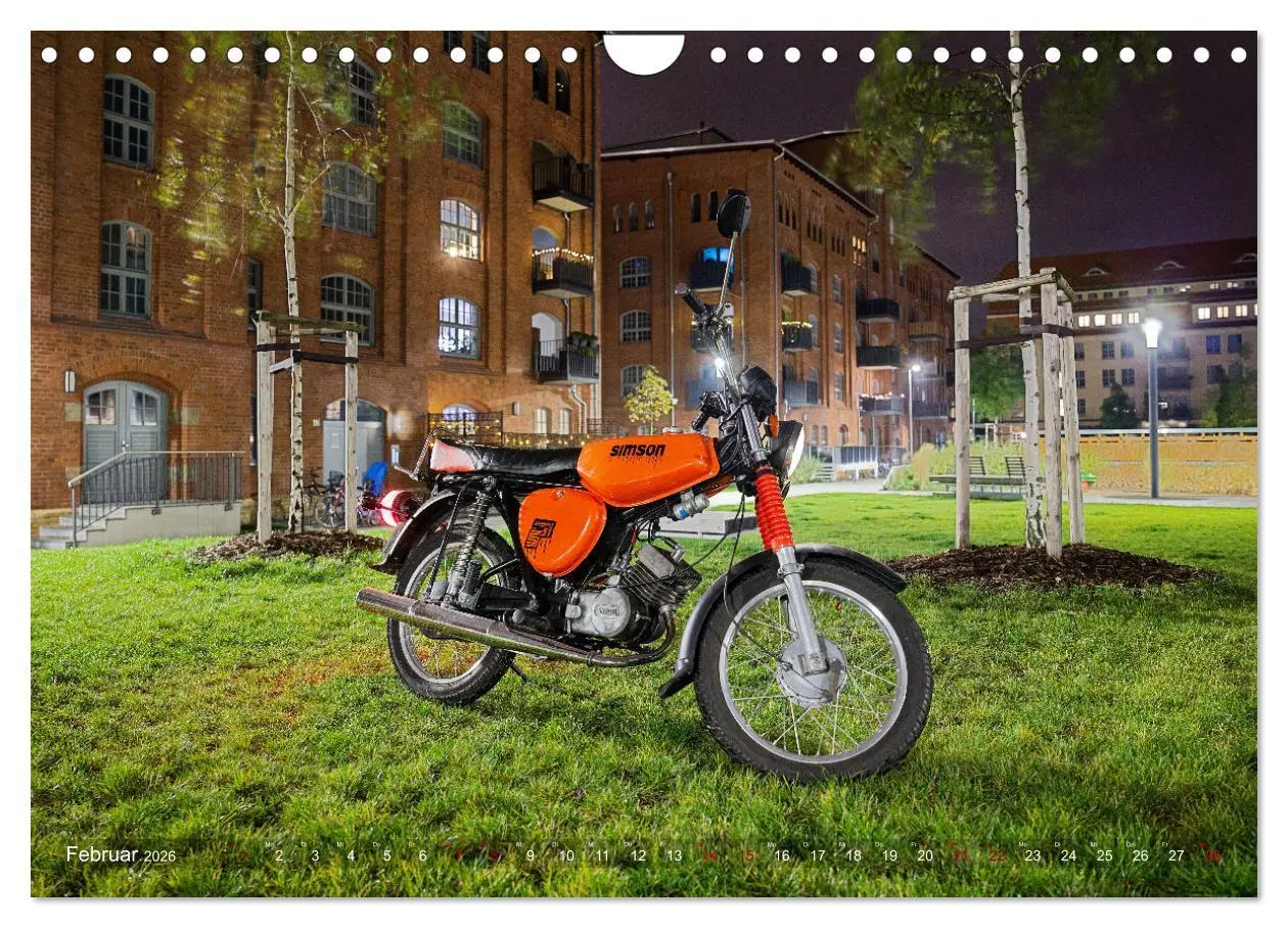 Bild: 9783457611623 | Simson S51c (Wandkalender 2026 DIN A4 quer), CALVENDO Monatskalender
