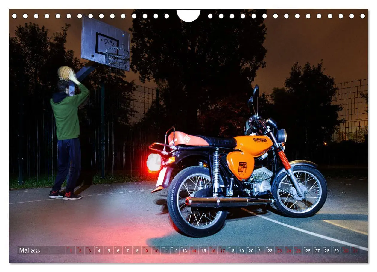 Bild: 9783457611623 | Simson S51c (Wandkalender 2026 DIN A4 quer), CALVENDO Monatskalender