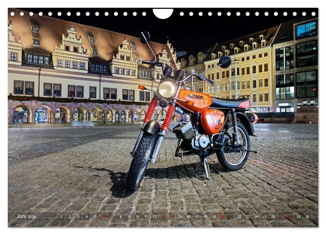 Bild: 9783457611623 | Simson S51c (Wandkalender 2026 DIN A4 quer), CALVENDO Monatskalender