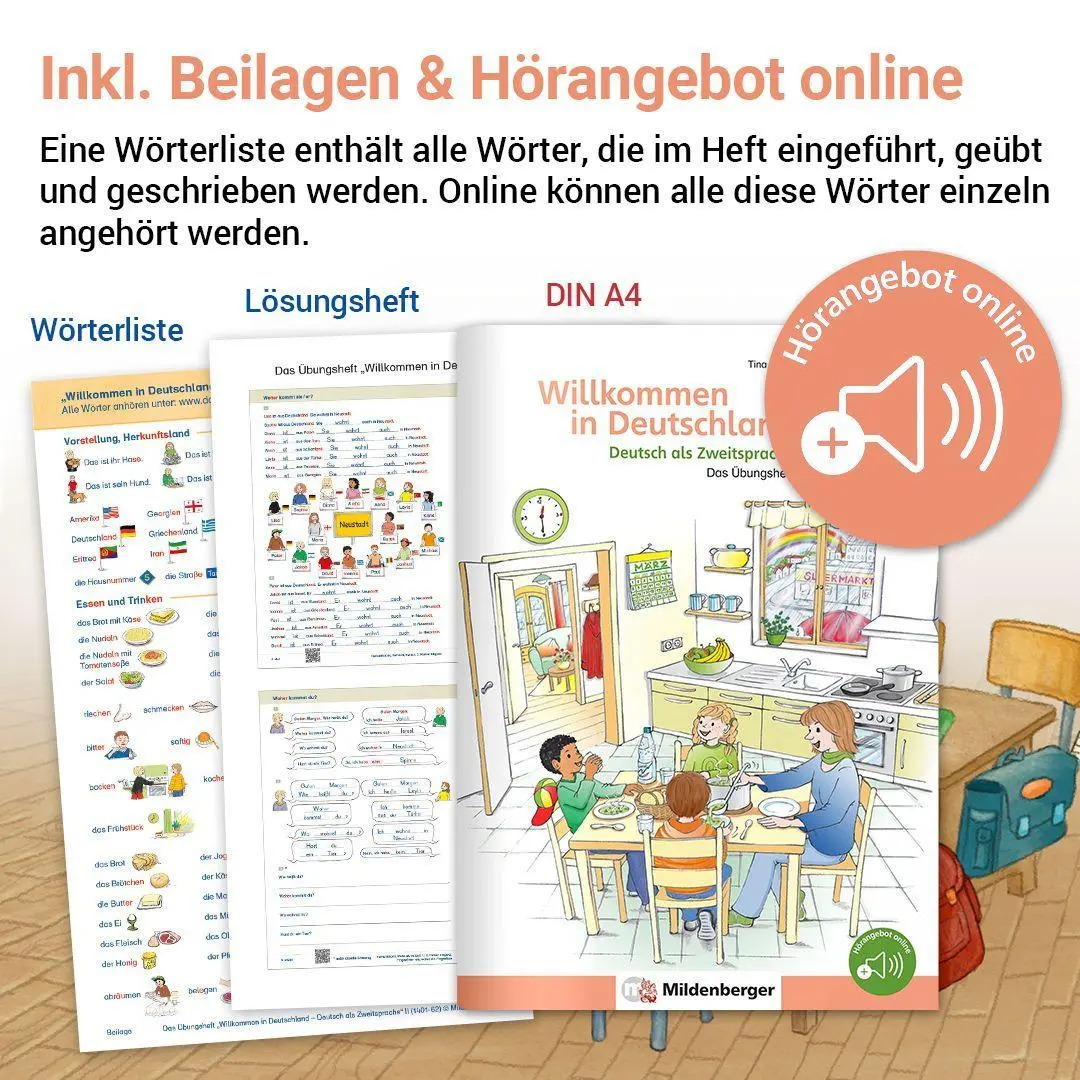 Bild: 9783619141623 | Das Übungsheft - Deutsch als Zweitsprache II | Tina Kresse (u. a.)