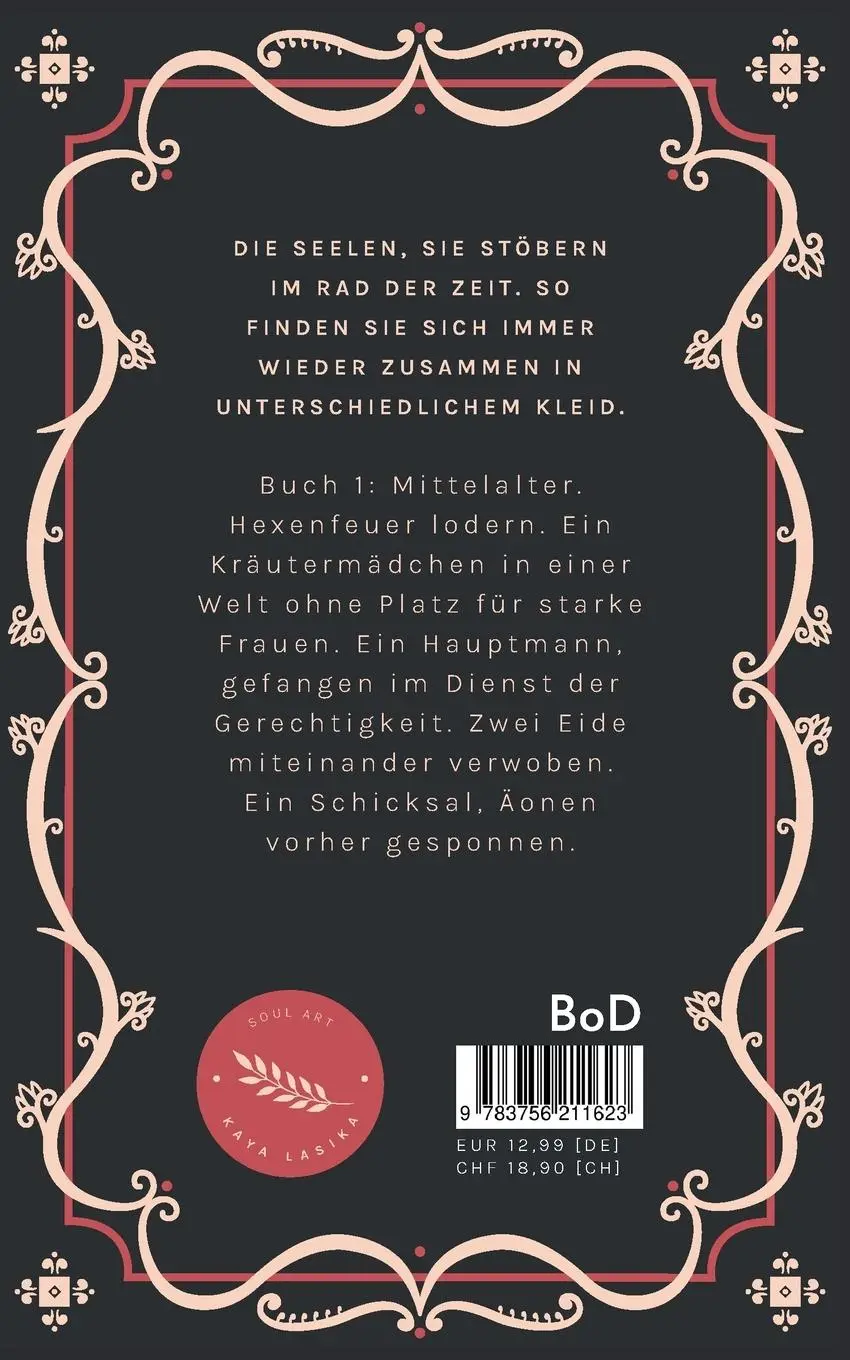 Rückseite: 9783756211623 | Seelengestöber | Die Hexe | Kaya Lasika | Taschenbuch | Seelengestöber