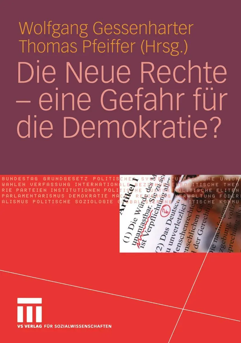 Cover: 9783810041623 | Die Neue Rechte - eine Gefahr für die Demokratie? | Pfeiffer (u. a.)