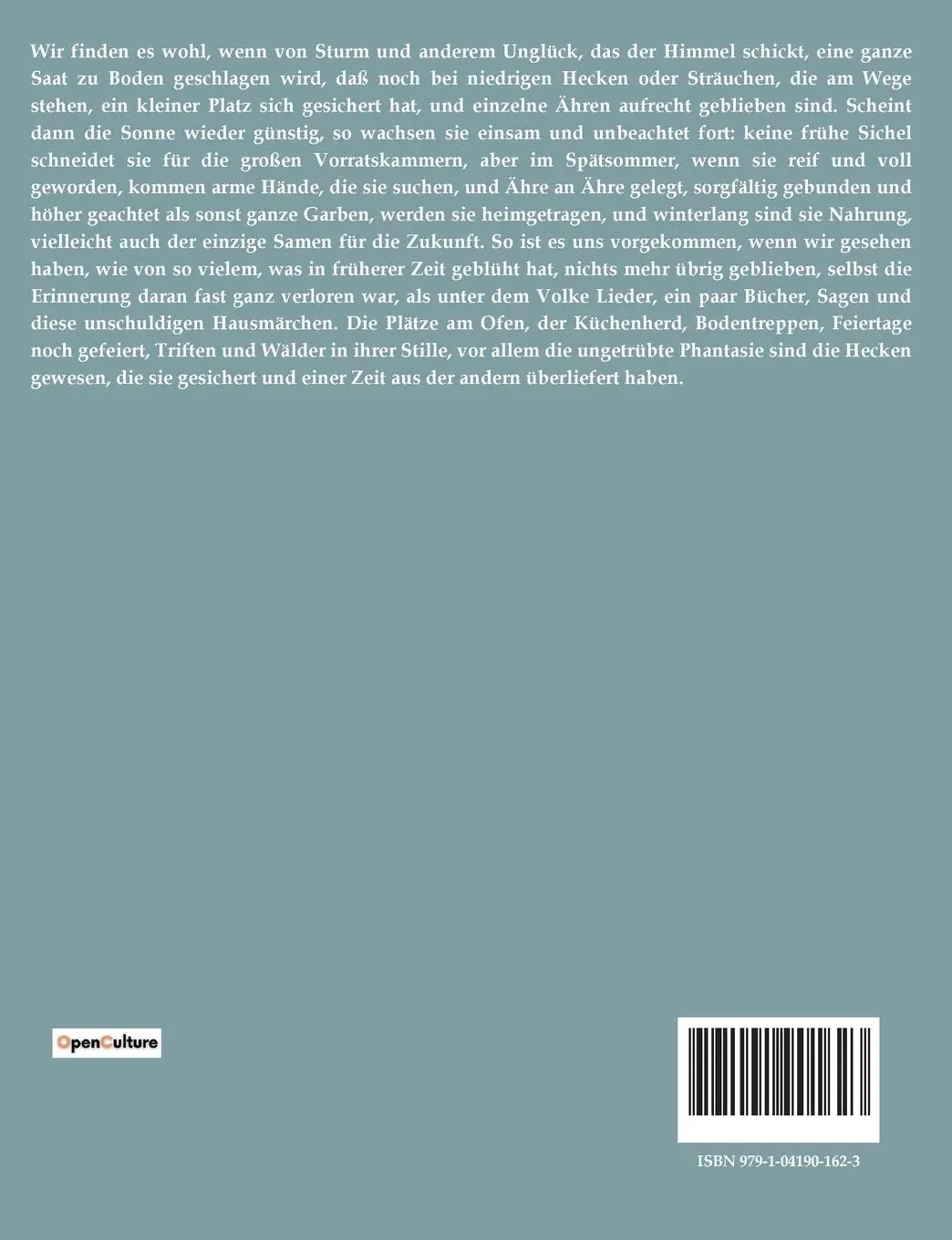 Rückseite: 9791041901623 | Kinder- und Hausmärchen | Wilhelm Grimm (u. a.) | Taschenbuch | 2022