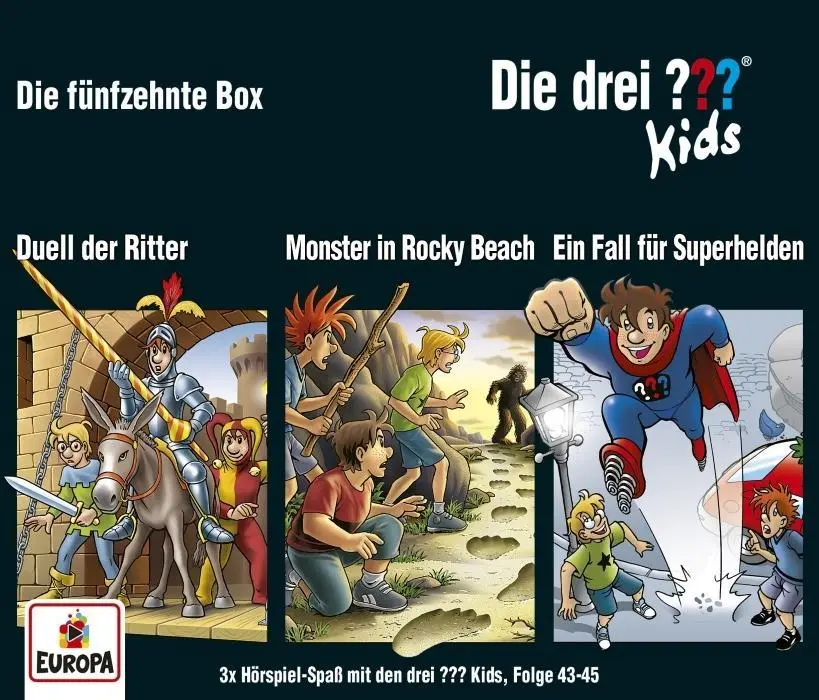 Cover: 190758781723 | Die drei ??? Kids 3er Box 15. Folgen 43-45 | Audio-CD | 3 Audio-CDs
