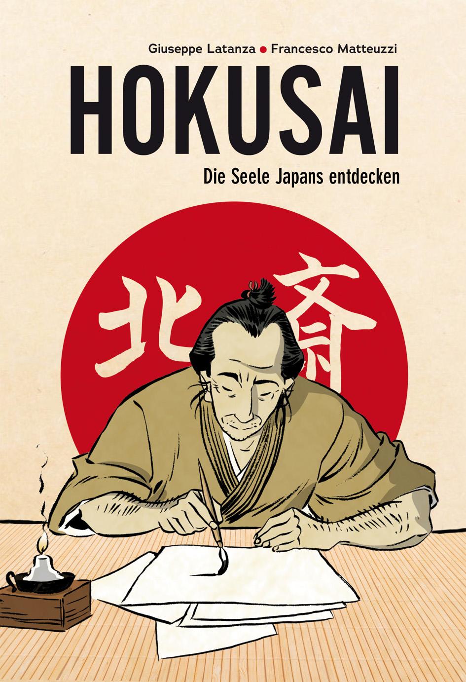 Cover: 9783038761723 | Hokusai - Die Seele Japans entdecken | Eine illustrierte Biografie