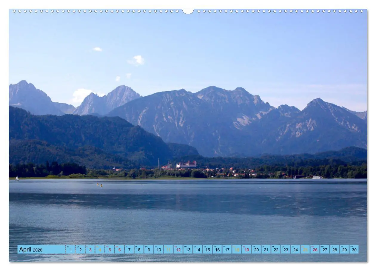 Bild: 9783457771723 | Schöner Forggensee (Wandkalender 2026 DIN A2 quer), CALVENDO...