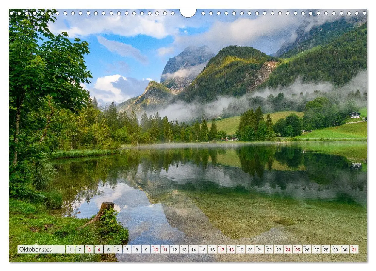 Bild: 9783457911723 | Unterwegs im Bergsteigerdorf Ramsau (Wandkalender 2026 DIN A3...