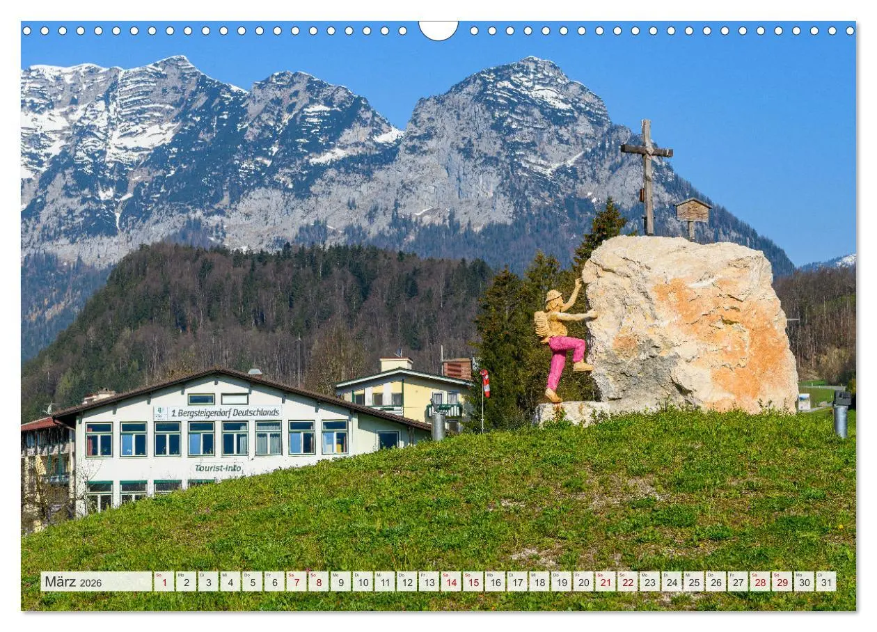 Bild: 9783457911723 | Unterwegs im Bergsteigerdorf Ramsau (Wandkalender 2026 DIN A3...