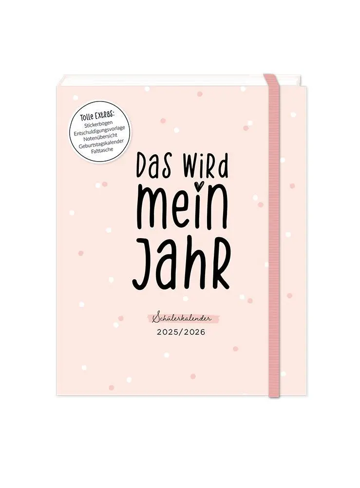 Cover: 9783986361723 | Schülerkalender 2025 / 2026 Das wird mein Jahr | Original | Buch