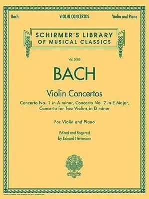 Cover: 9781423441823 | Bach - Violin Concertos | Schirmer Library of Classics Volume 2083