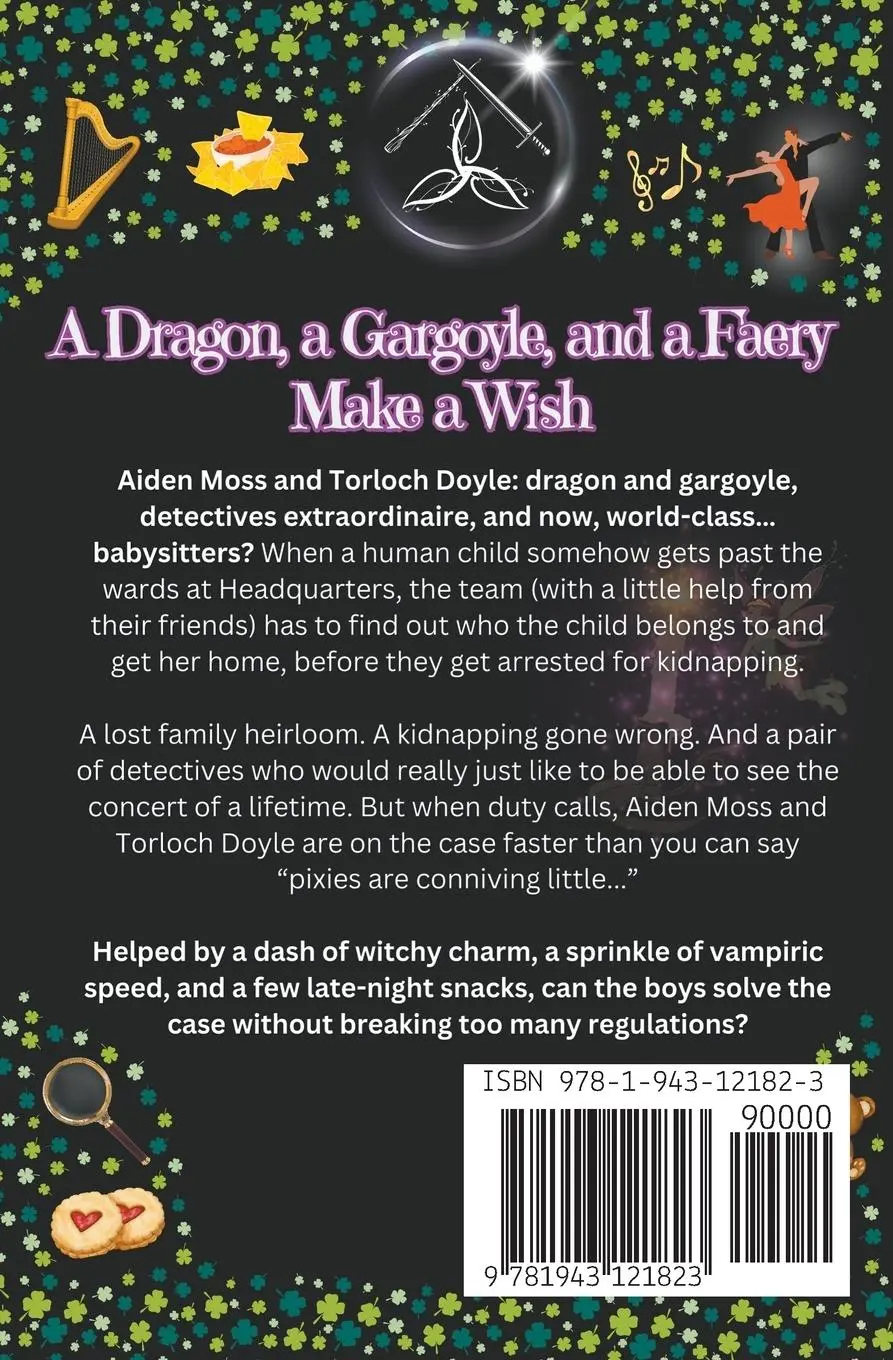 Rückseite: 9781943121823 | A Dragon, a Gargoyle and a Faery Make a Wish | Lisa Barry (u. a.)