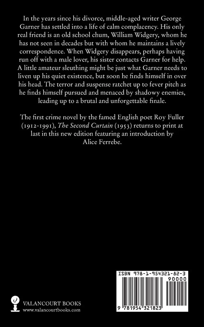 Rückseite: 9781954321823 | The Second Curtain | Roy Fuller | Taschenbuch | Englisch | 2022