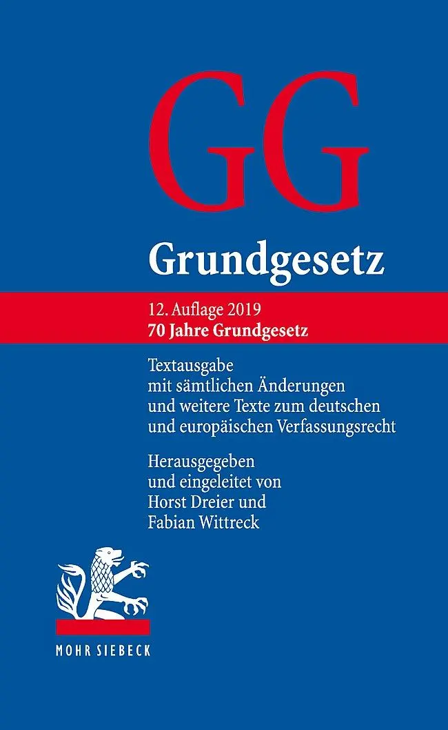 Cover: 9783161581823 | Grundgesetz | Horst Dreier (u. a.) | Taschenbuch | XXXII | Deutsch