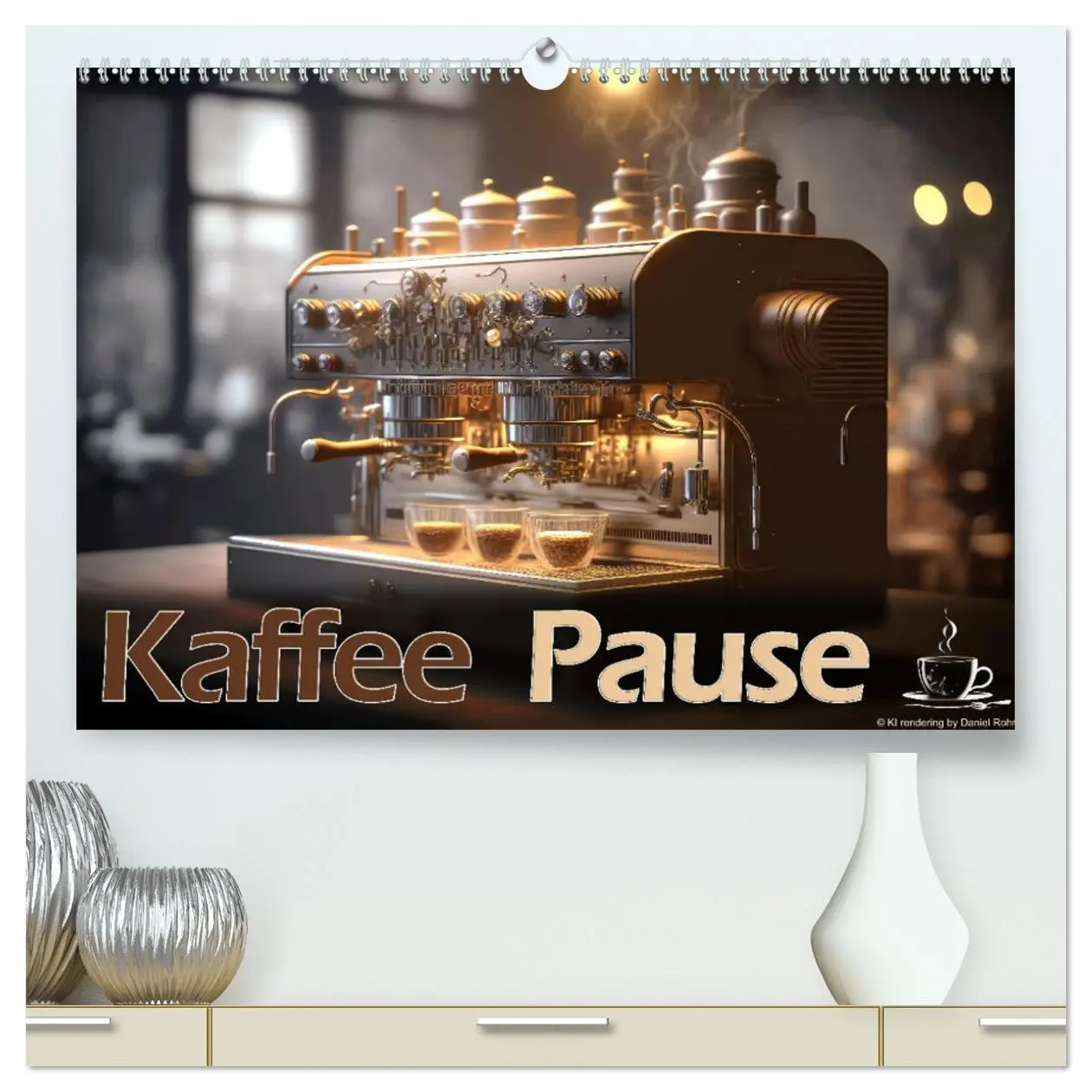Cover: 9783457381823 | Kaffee Pause (hochwertiger Premium Wandkalender 2026 DIN A2 quer),...