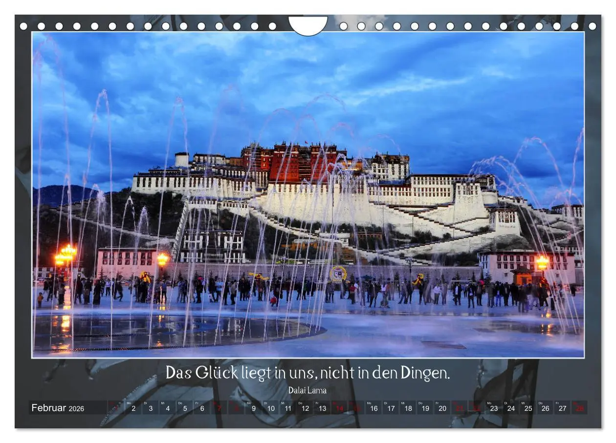 Bild: 9783457831823 | Facettenreiches Tibet (Wandkalender 2026 DIN A4 quer), CALVENDO...