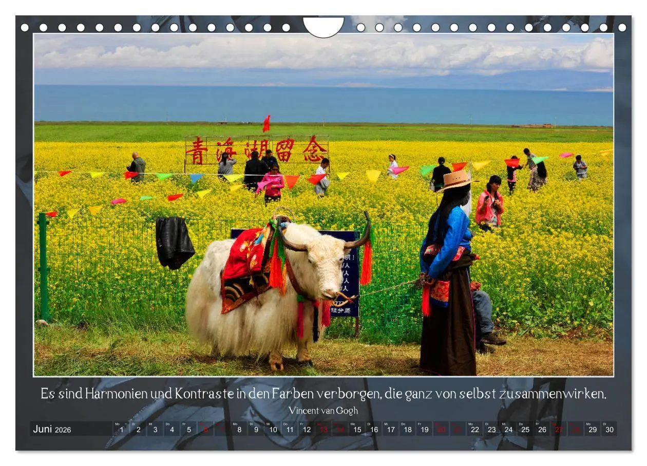 Bild: 9783457831823 | Facettenreiches Tibet (Wandkalender 2026 DIN A4 quer), CALVENDO...