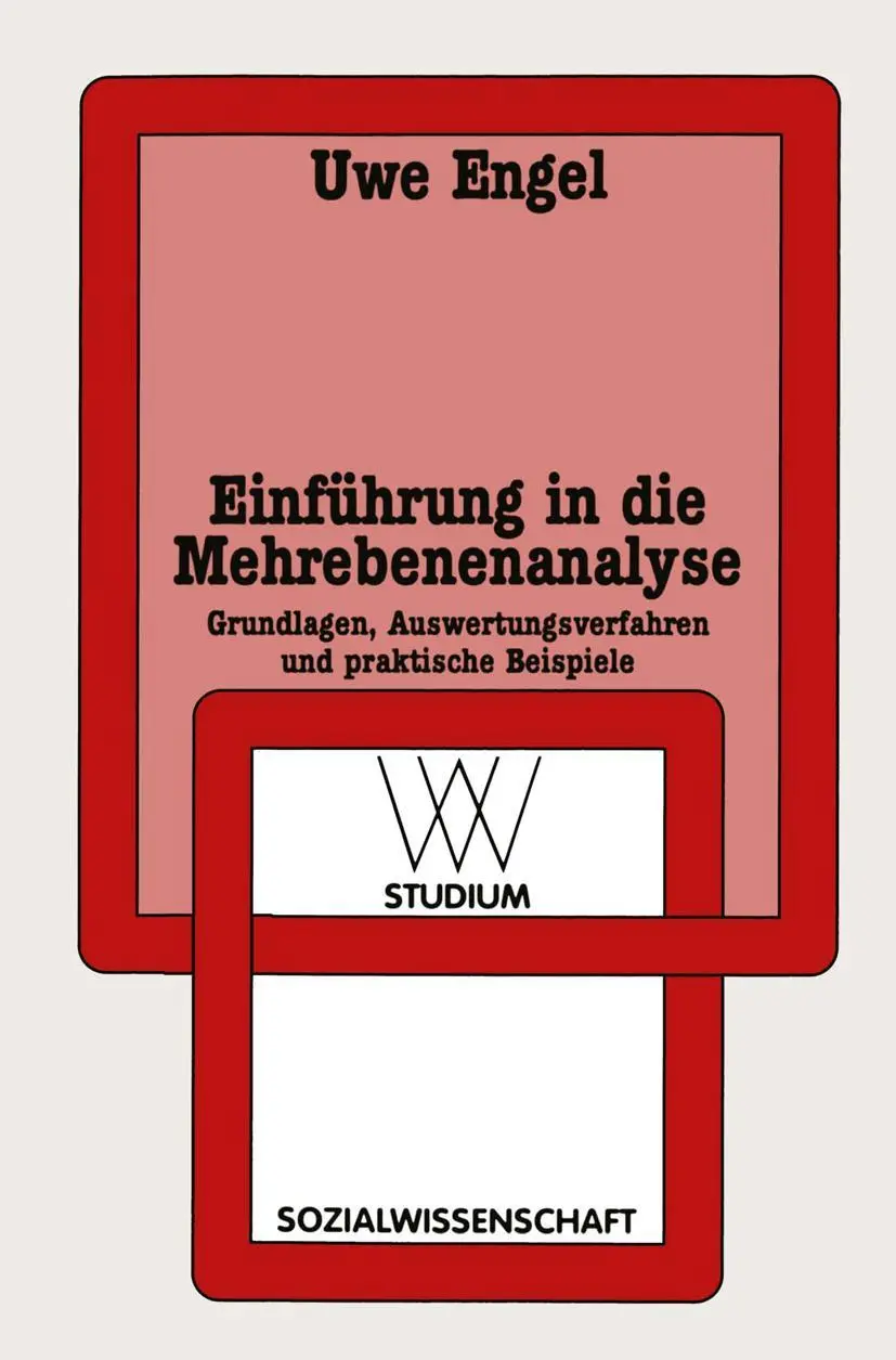 Cover: 9783531221823 | Einführung in die Mehrebenenanalyse | Uwe Engel | Taschenbuch | 280 S.