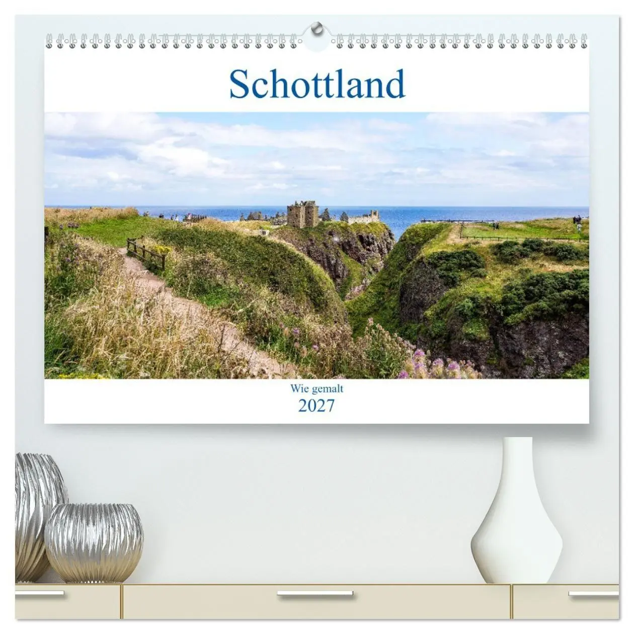 Cover: 9783569631823 | Schottland - Wie gemalt (hochwertiger Premium Wandkalender 2027 DIN...