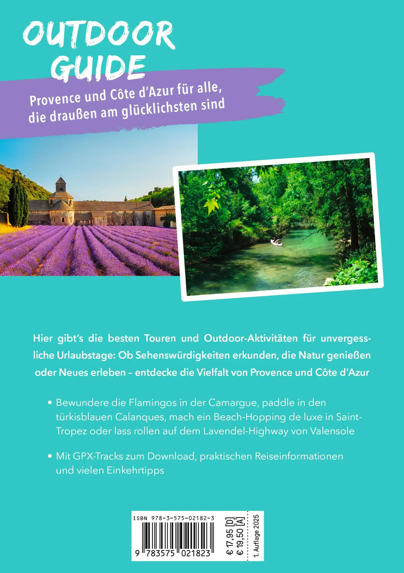 Rückseite: 9783575021823 | MARCO POLO OUTDOOR GUIDE Reiseführer Provence &amp; Côte d'Azur | Buch