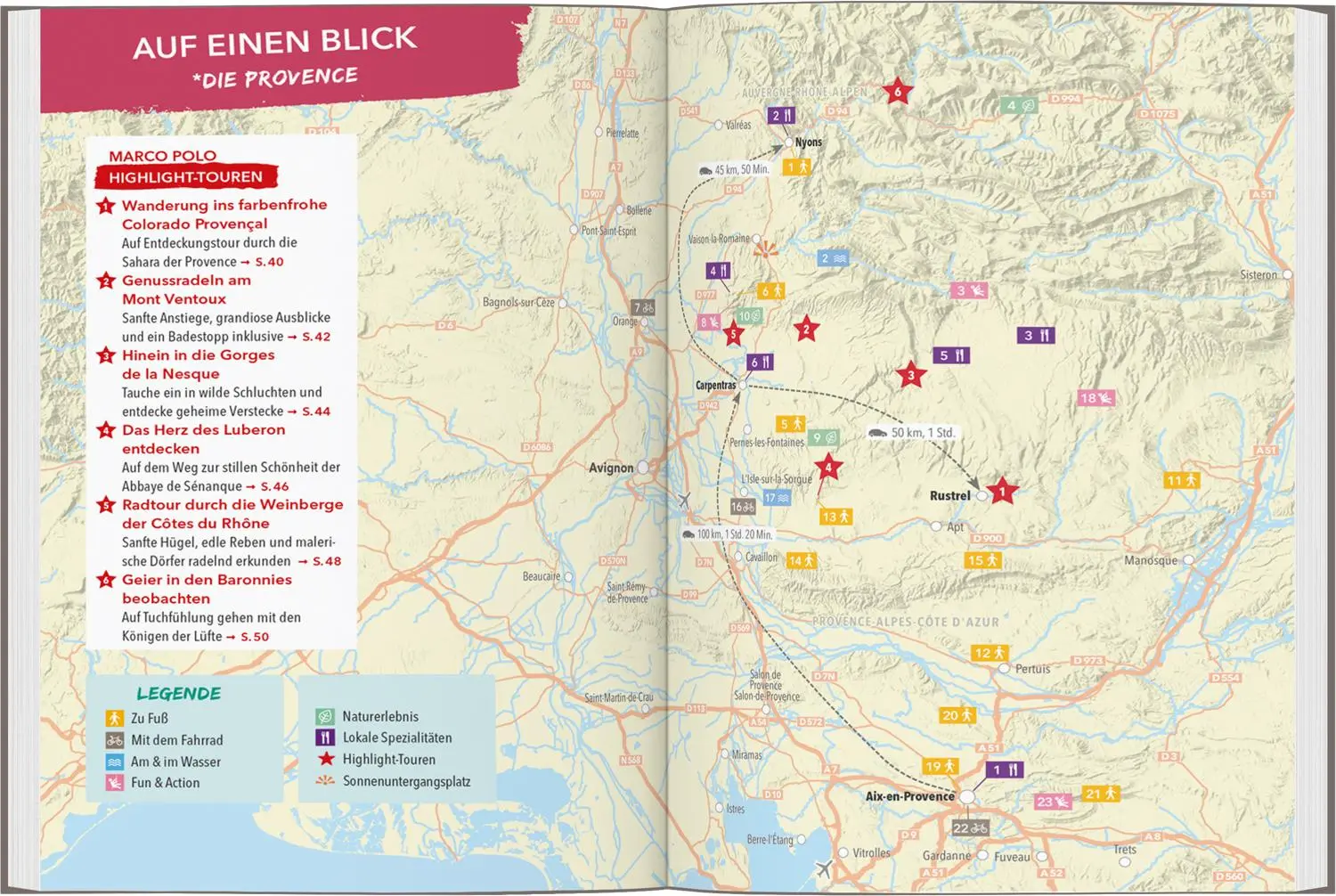 Bild: 9783575021823 | MARCO POLO OUTDOOR GUIDE Reiseführer Provence &amp; Côte d'Azur | Buch