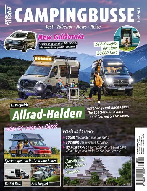 Cover: 9783613321823 | pro mobil Extra Campingbusse - 05/2024 | Taschenbuch | 110 S. | 2024