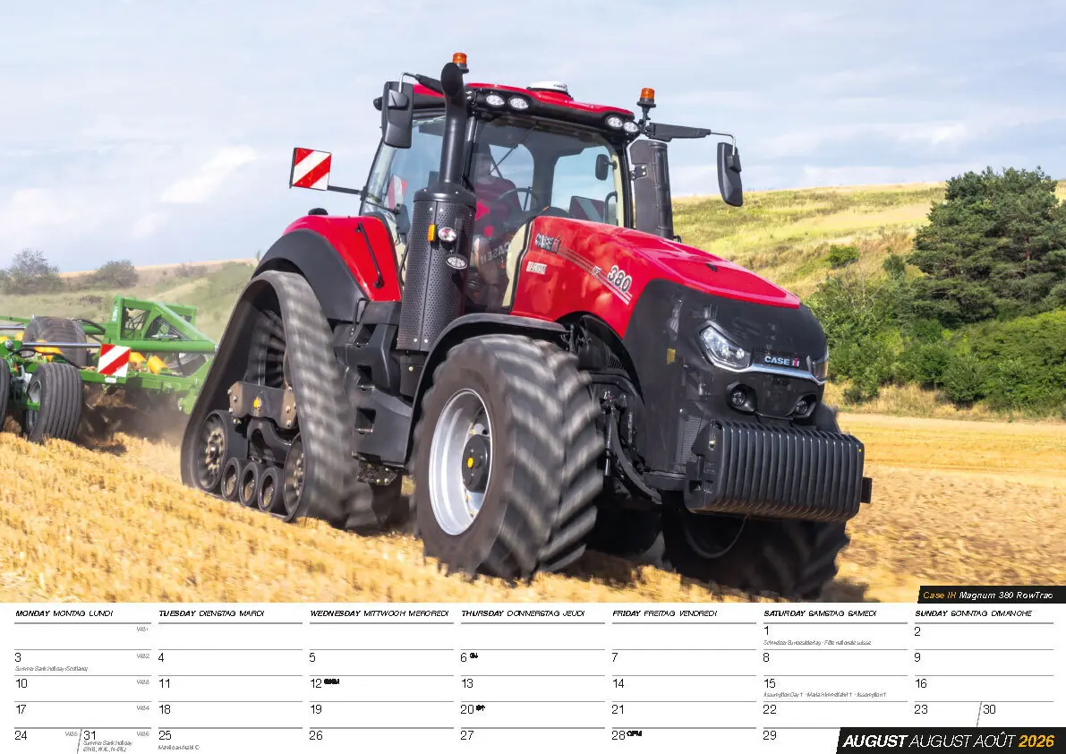 Bild: 9798893611823 | Traktoren Kalender 2026 | Kalender | 14 S. | Deutsch | 2026