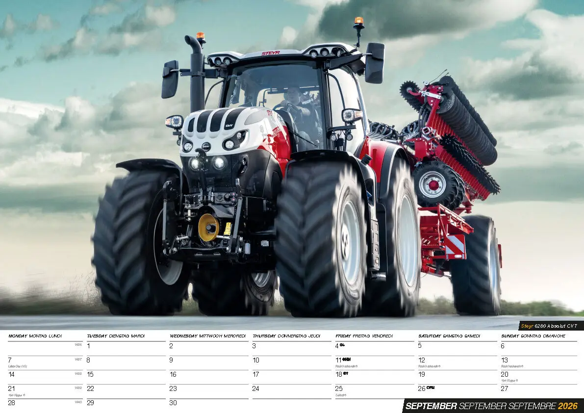 Bild: 9798893611823 | Traktoren Kalender 2026 | Kalender | 14 S. | Deutsch | 2026