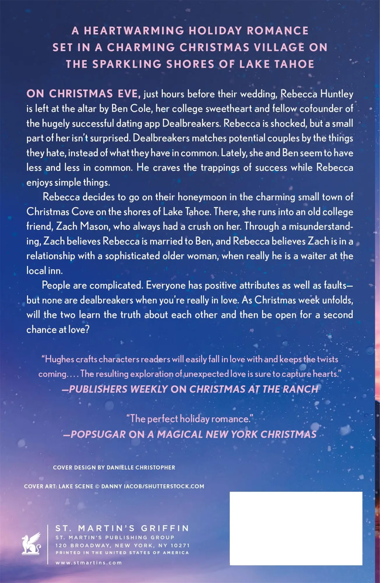Rückseite: 9781250871923 | Christmas at the Lake | Anita Hughes | Taschenbuch | Englisch | 2023