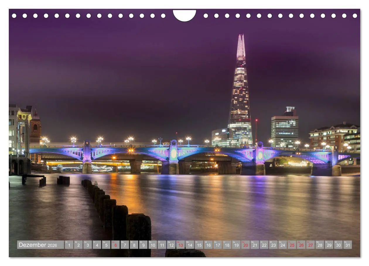 Bild: 9783457751923 | London Sehenswürdigkeiten (Wandkalender 2026 DIN A4 quer), CALVENDO...