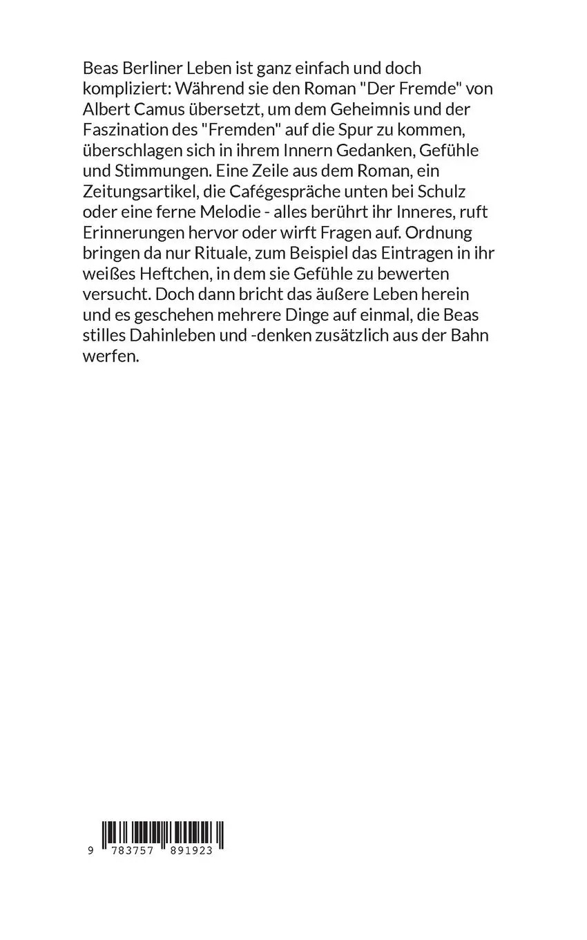 Rückseite: 9783757891923 | Das Gleichgewicht der Tage | Therese Prokop | Taschenbuch | Paperback