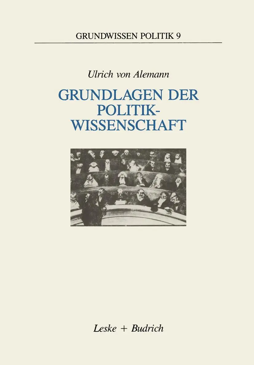 Cover: 9783810011923 | Grundlagen der Politikwissenschaft | Ein Wegweiser | Alemann | Buch