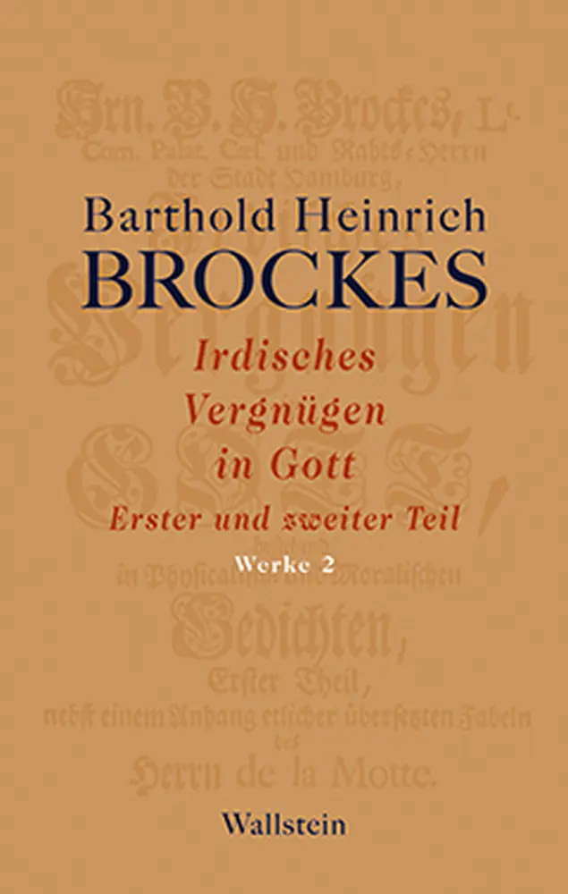 Cover: 9783835311923 | Irdisches Vergnügen in Gott, 2 Teile. Tl.1-2 | Erster und zweiter Teil