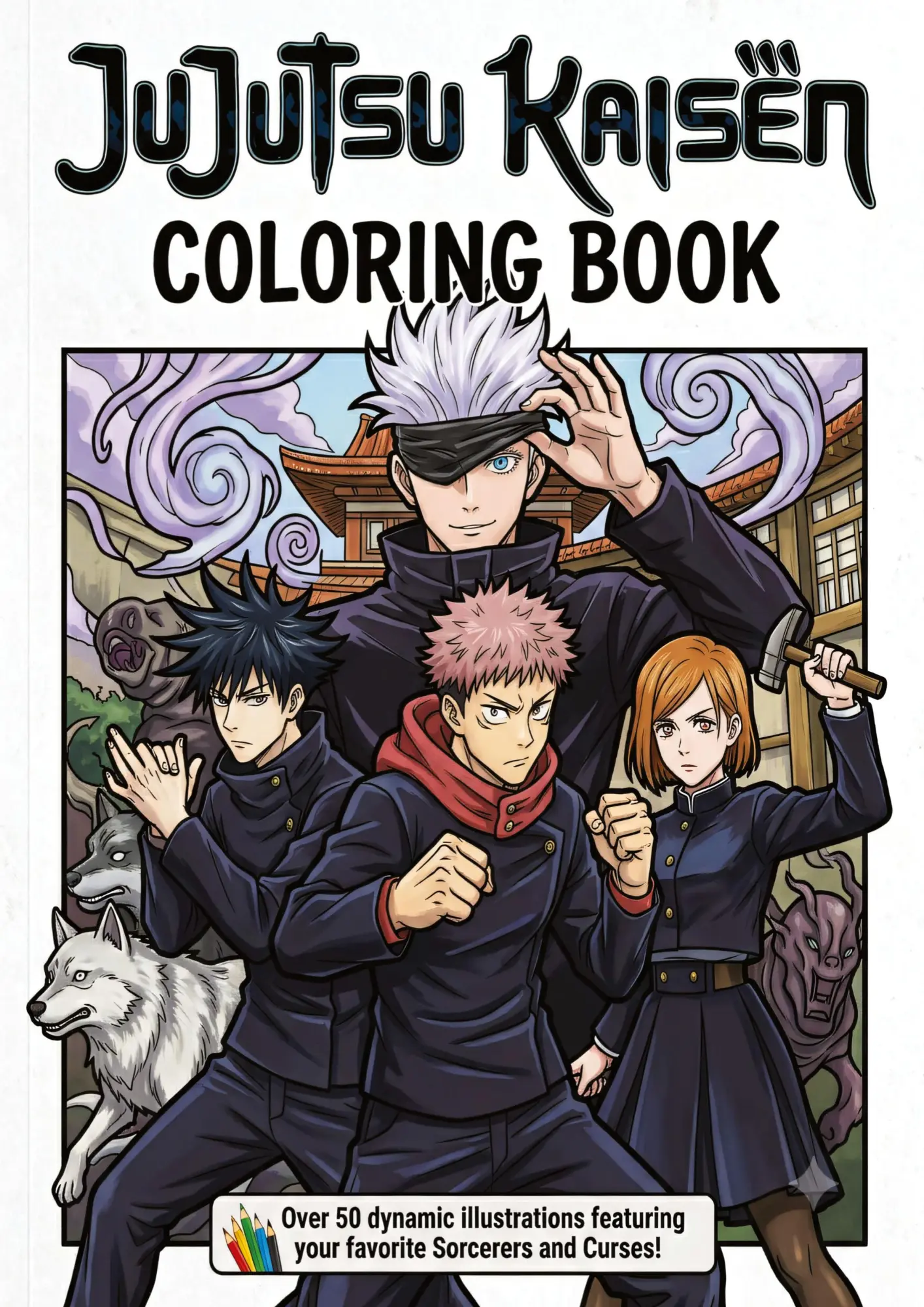 Cover: 9789403901923 | Jujutsu Kaisen Coloring Book | Orie Kitada | Taschenbuch | Französisch