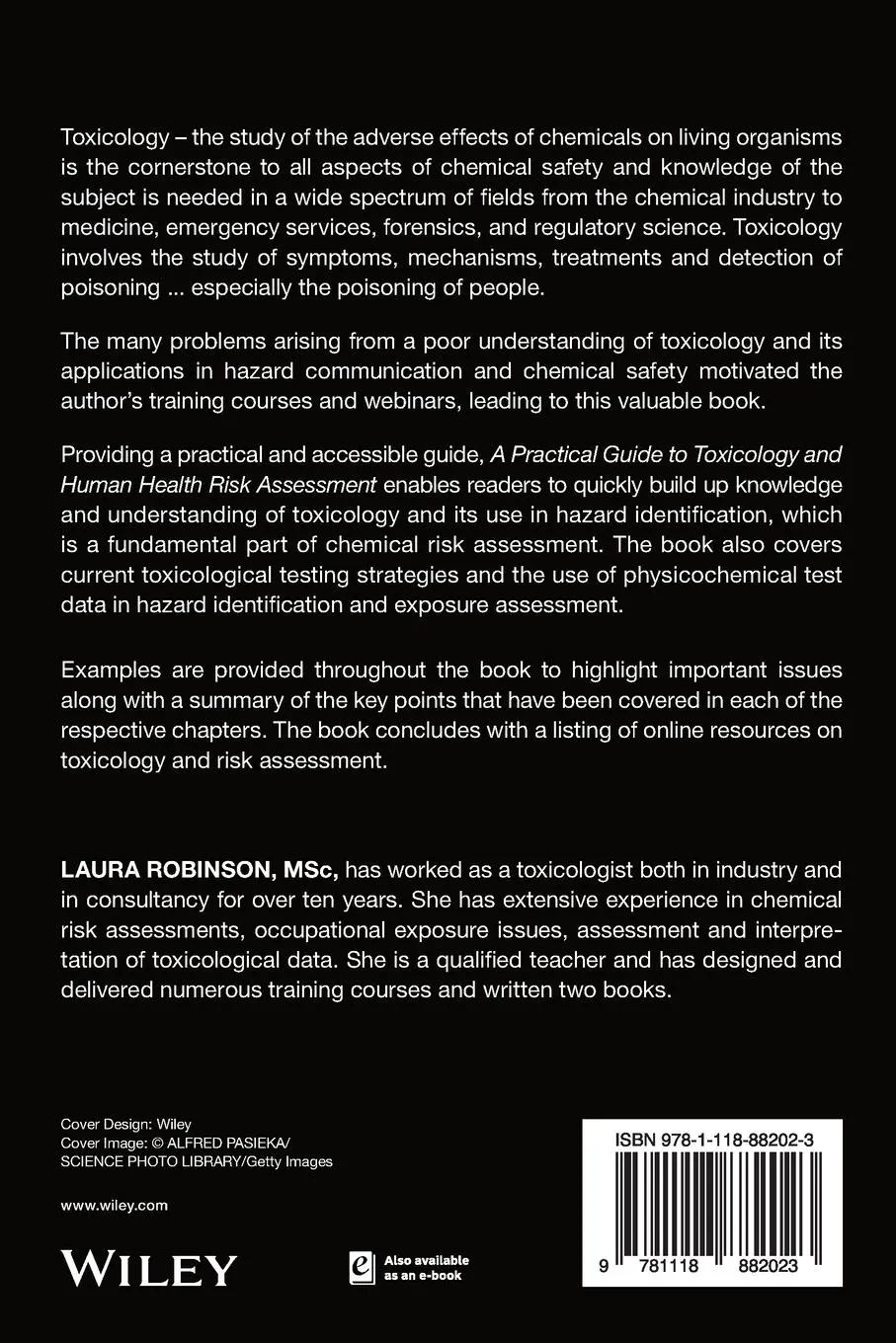 Rückseite: 9781118882023 | A Practical Guide to Toxicology and Human Health Risk Assessment