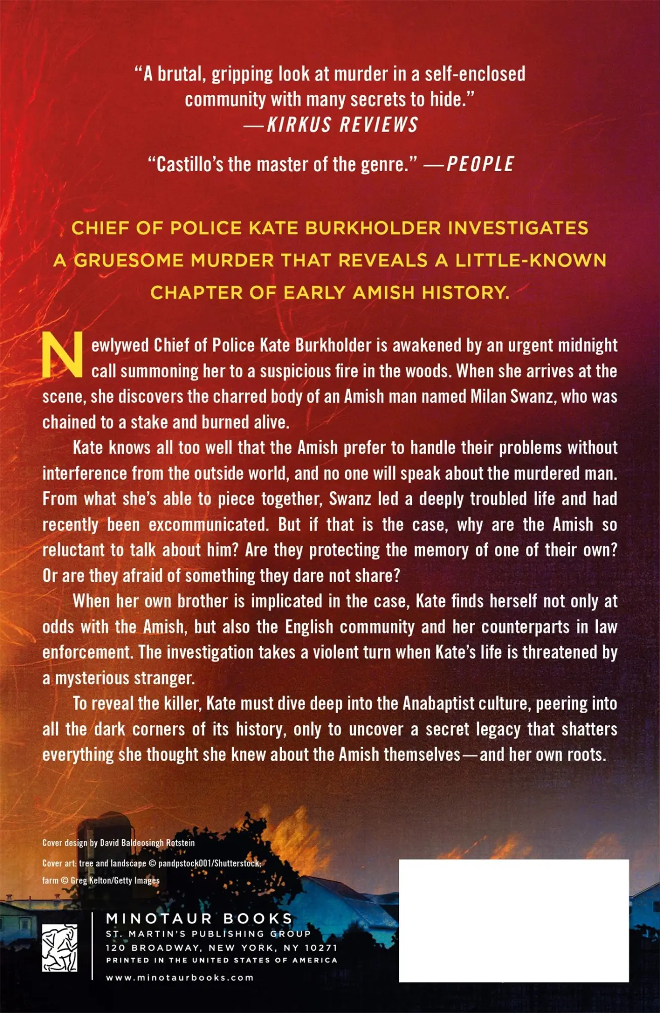 Rückseite: 9781250382023 | The Burning | Linda Castillo | Taschenbuch | Englisch | 2025
